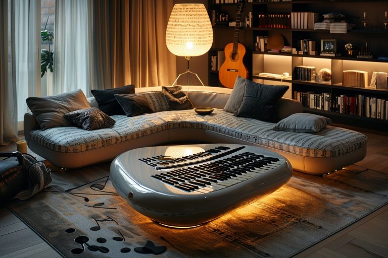 Des touches musicales dans votre mobilier : une fusion unique de style et de mélodie