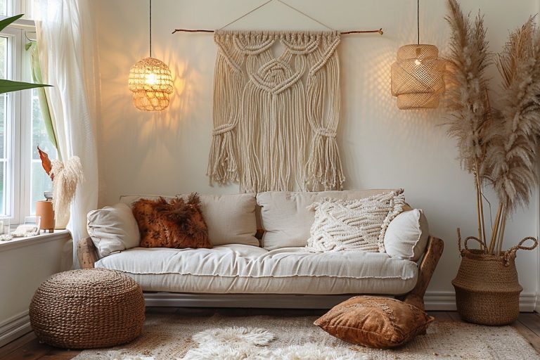 Comment décorer son salon avec un macramé mural ?