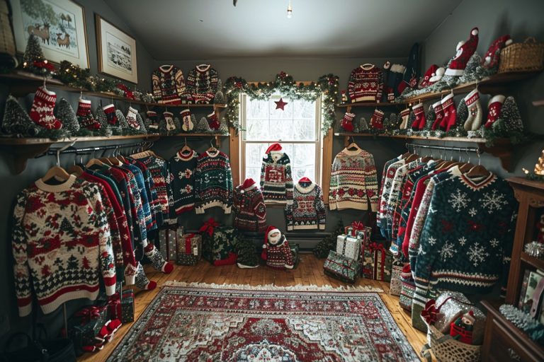 Transformez votre maison en hiver magique avec des pulls de Noël kitsch